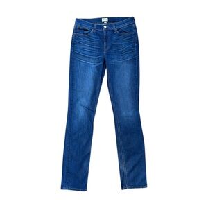 J. CREW Medium Wash Matchstick Mid-Rise Skinny Jean Size 29 Tall